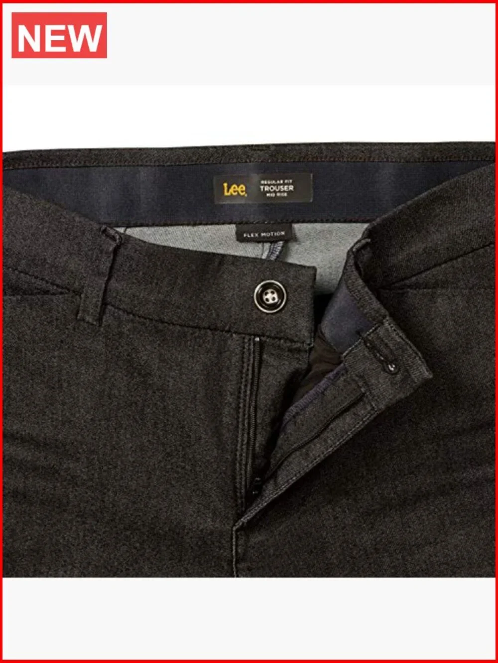 Flex Motion Regular Fit Trouser Pant for Women - Picture 4 of 6